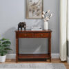 Deleena 90Cm Solid Wood Console Table