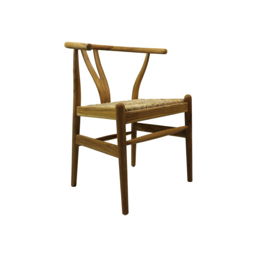 Dining Chair - 50X41x78 - Natural - Teak/Bananaleaf