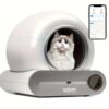 Doyomi Cat Box, Cleaning Cat Box 65l+9l , Free App Box For Multiple , Odor Removal Pinch Halloween