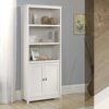 Draeger Style Bookcase With Doors