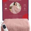 Dreamland Cosy Up Intelliheat Pink Warming Throw - Large