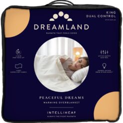 Dreamland Electric Overblanket Dual Control-King