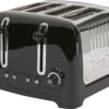 Dualit DPP4 Lite 4 Slice Toaster - Black