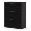 Eggen 4 Drawer 83.7" W Chest of Drawers