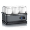 Electric Egg Poacher With Keep Warm Function For 1 To 3 Perfect Soft, Medium And Hard Eggs