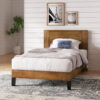 Evelyn Solid Wood Bed Frame with Headboard