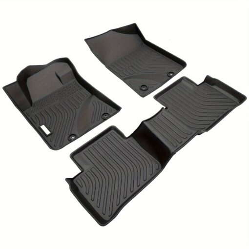 Floor Mats For Altima 2014-2015, All-weather Tpe Rubber Vehicle Car Mats Black