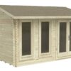 Forest Chiltern Log Cabin Apex Roof - 13 x 11ft