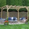 Forest Garden 3.6m x 3.6m Pergola