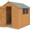 Forest Garden Shiplap Dip Treated Apex Shed - 8 x 6ft