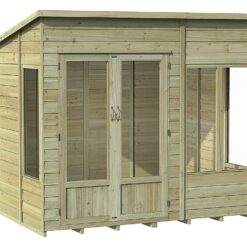 Forest Oakley Overlap Pent Summerhouse - 8 x 6ft