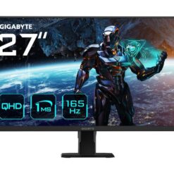 GIGABYTE GS27Q Quad HD 27" LED Gaming Monitor - Black, Black