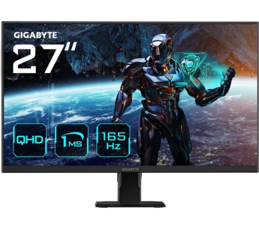 GIGABYTE GS27Q Quad HD 27" LED Gaming Monitor - Black, Black