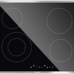 GRUNDIG GIEV613420E 58 cm Electric Ceramic Hob - Black, Black