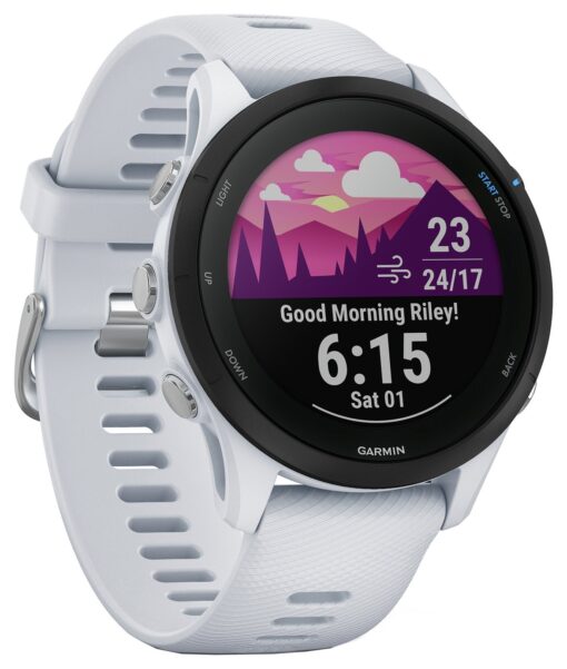 Garmin Forerunner 255 Music Smart Watch - Whitestone