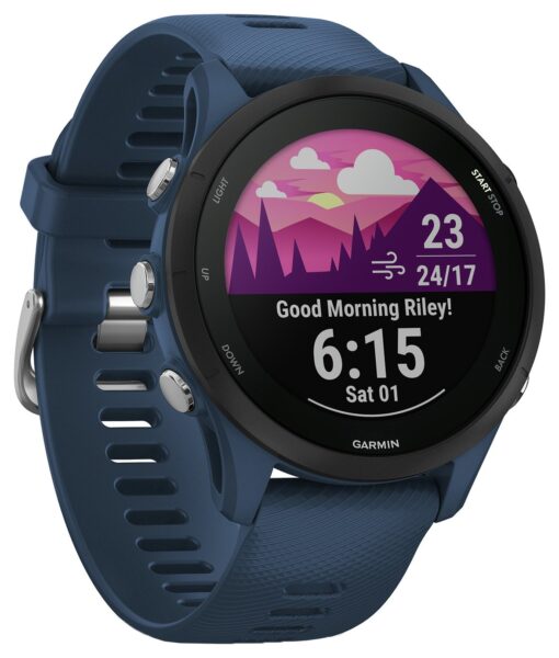 Garmin Forerunner 255 Smart Watch - Tidal Blue