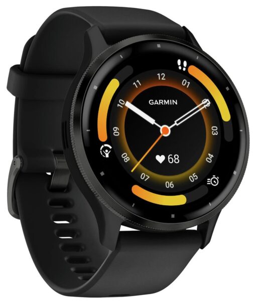 Garmin Venu 3 GPS Smart Watch - Black/Slate