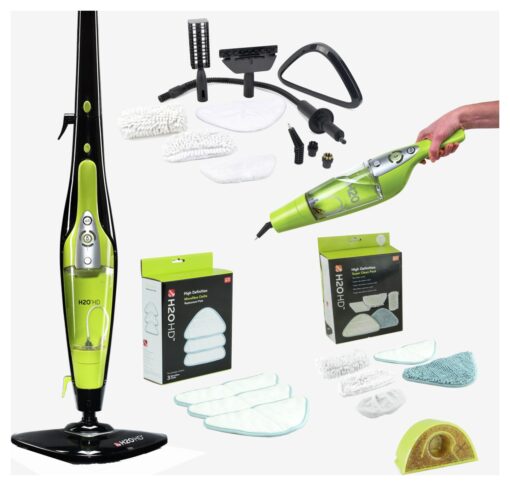 H2O HD Pro 5-in-1 Steam Mop and Handheld Steam Cleaner