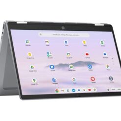 HP x360 14b-cd0500sa 14" 2 in 1 Refurbished Chromebook - Intel® Core™ i3, 256 GB UFS, Silver (Very Good Condition), Silver/Grey