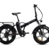 HYGGE Vester HY112 Electric Folding Bike - Onyx Black, Black