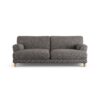 Habitat Askem Fabric 3 Seater Sofa - Charcoal - Ash Leg