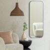 Habitat Black Full Length Wall Mirror - 120x45cm