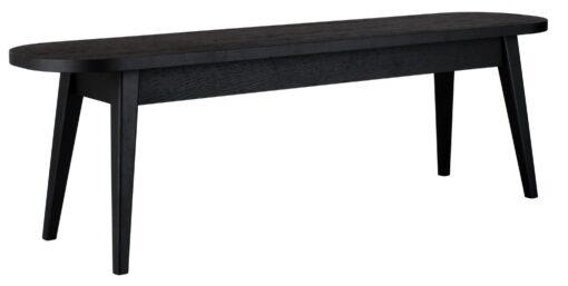 Habitat Etta 3 Seater Dining Bench - Black