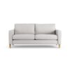 Habitat Flint Fabric 3 Seater Sofa - Natural - Ash Leg