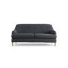 Habitat Frome Fabric 2 Seater Sofa - Charcoal - Ash Leg