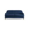 Habitat Frome Fabric 2 Seater Sofa - Navy - Dark Leg