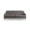 Habitat Frome Fabric 3 Seater Sofa - Charcoal - Ash Leg