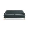 Habitat Frome Fabric 3 Seater Sofa - Charcoal - Ash Leg