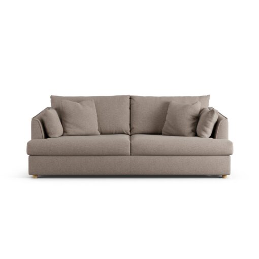 Habitat Holmfirth Fabric 3 Seater Sofa - Mocha