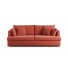 Habitat Holmfirth Fabric 3 Seater Sofa - Papaya