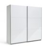 Habitat Holsted White Gloss Extra Large Sliding Wardrobe