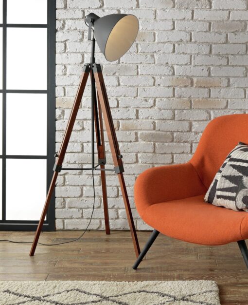 Habitat Industrial Tripod Floor Lamp