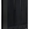 Habitat Kingham 3 Door 2 Drawer Wardrobe - Blue