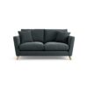 Habitat Lomond Fabric 2 Seater Sofa - Charcoal - Ash Leg