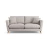 Habitat Lomond Fabric 3 Seater Sofa - Natural - Ash Leg