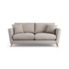 Habitat Lomond Fabric 3 Seater Sofa - Stone - Ash Leg