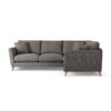 Habitat Lomond Right Hand Corner Sofa - Charcoal - Ash Leg