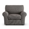 Habitat Molton Fabric Armchair - Charcoal