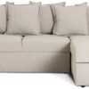 Habitat Oxford Right Hand Chaise Sofa Bed - Stone