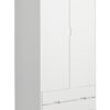 Habitat Pimlico 2 Door 2 Drawer Wardrobe - White