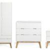 Habitat Pimlico 3 Piece 2 Door Wardrobe - White