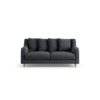 Habitat Swift Fabric 2 Seater Sofa - Charcoal - Ash Leg