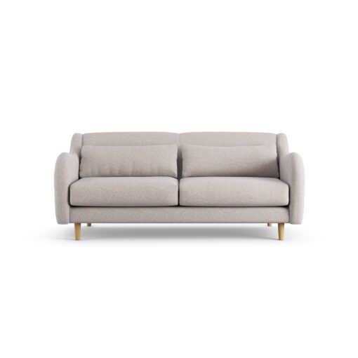 Habitat Turnmill Fabric 2 Seater Sofa - Natural - Ash Leg