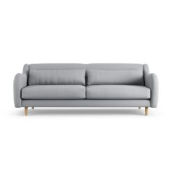 Habitat Turnmill Fabric 4 Seater Sofa - Grey - Ash Leg