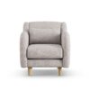 Habitat Turnmill Fabric Armchair - Natural - Ash Leg