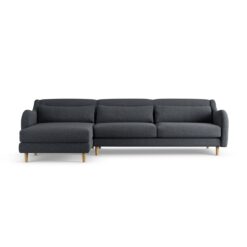 Habitat Turnmill Left Hand Corner Sofa - Charcoal